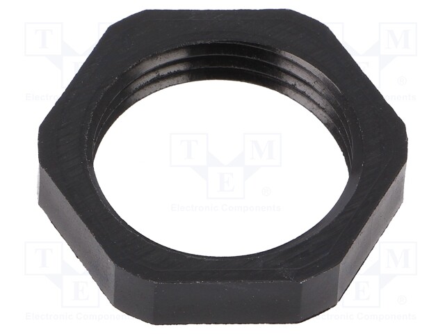 Nut; Engineering PN: Lock nut (plastic) M20; Thread: M20x1,5