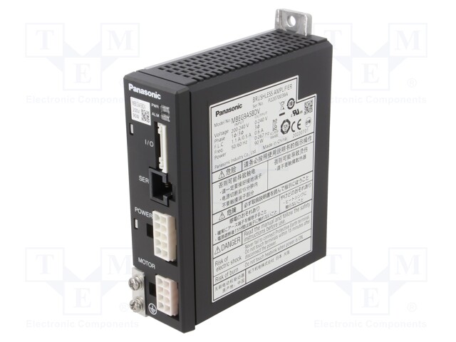 Module: servo drive; 200÷240VAC; IP20; Series: MINAS BL GV