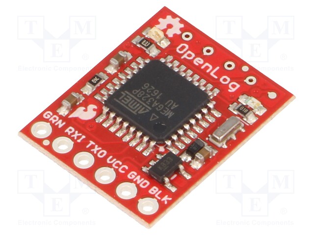 Module: logger; UART; ATMEGA328; pin strips,microSD; 115.2kbps