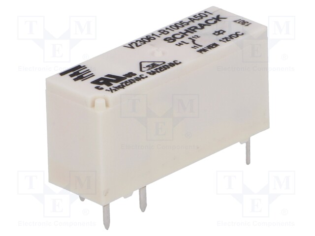 Relay: electromagnetic; SPDT; Ucoil: 12VDC; 8A/240VAC; 8A/30VDC; 8A