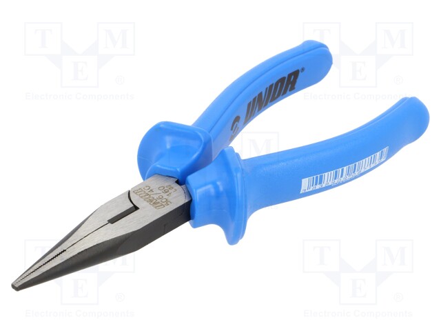 Pliers; half-rounded nose; 160mm; Conform to: DIN/ISO 5745