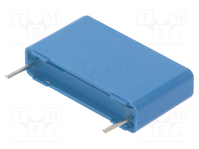 Capacitor: polypropylene; X2; 330nF; 22.5mm; ±20%; 6x15x26.5mm