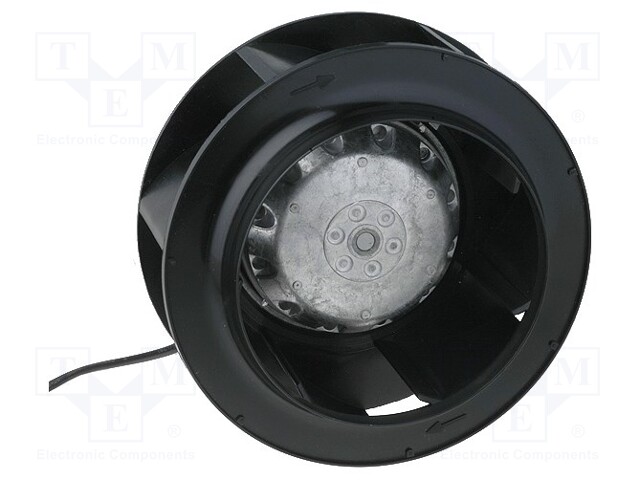 Fan: AC; radial; 230VAC; Ø133x91mm; 279.5m3/h; 50dBA; ball bearing