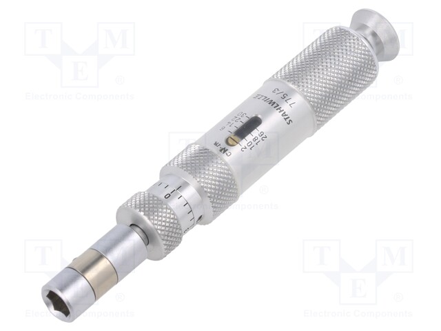 Screwdriver; dynamometric; Series: TORSIOMAX; 105mm; 0.02÷0.3Nm