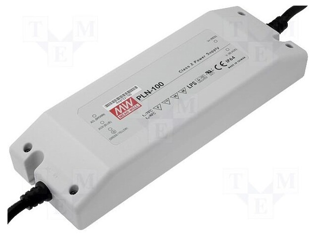 Power supply: switched-mode; LED; 96W; 24VDC; 18÷24VDC; 4A; IP64