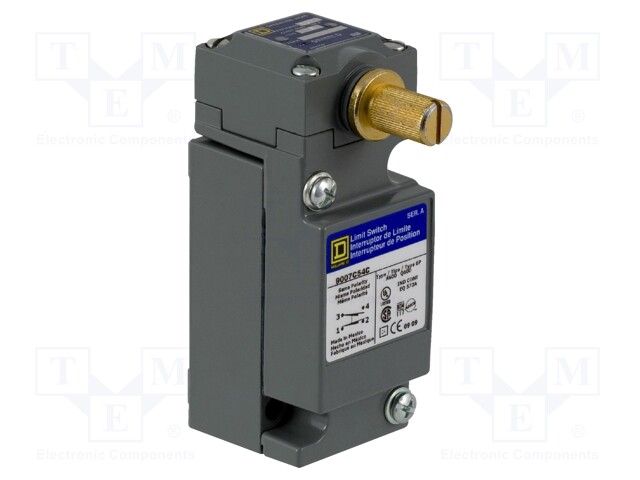 Limit switch; -29÷85°C; Mat: metal