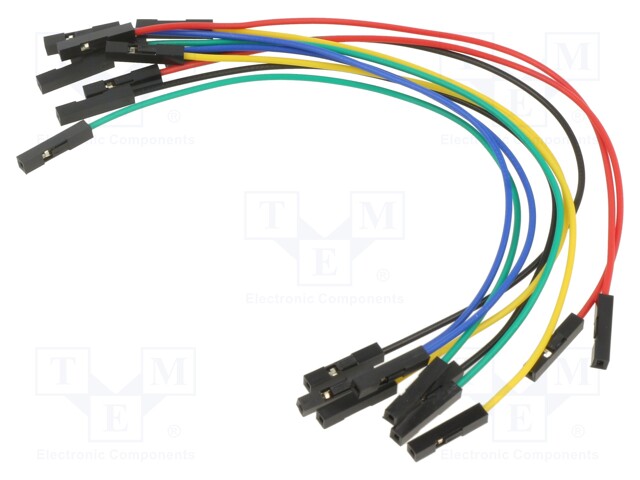 L: 150mm; PIN: 1; mix colours; 10pcs; Accessories: connection cable