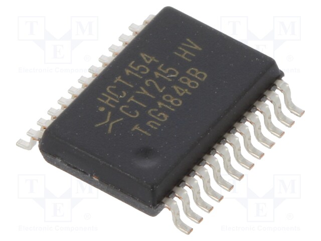 IC: digital; 4-to-16 lines,line decoder,demultiplexer; SMD