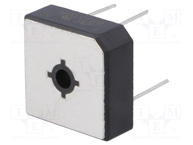 Single-phase bridge rectifier; Urmax: 1000V; If: 35A; Ifsm: 400A