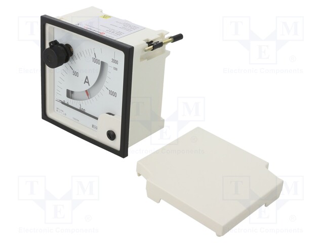 Meter: panel; analogue; 0/1000÷1200A,0/1000÷2000A; Iin: 5/6/10A