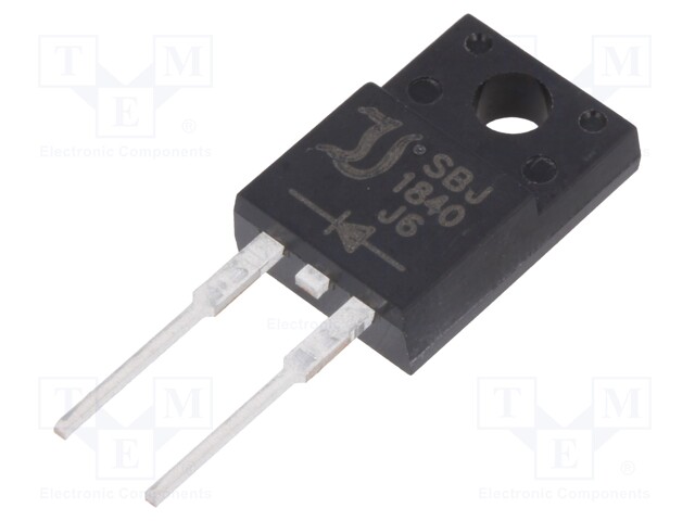 Diode: Schottky rectifying; THT; 40V; 18A; ITO220AC; Package: tube