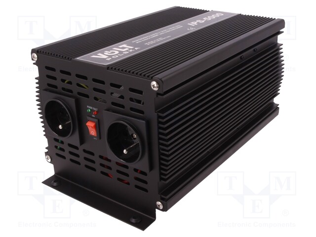 Converter: automotive dc/ac; 2500W; Uout: 230VAC; Out: mains 230V