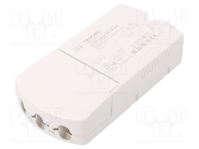 Power supply: switched-mode; LED; 50W; 30÷43VDC; 1200mA; IP20; 196g