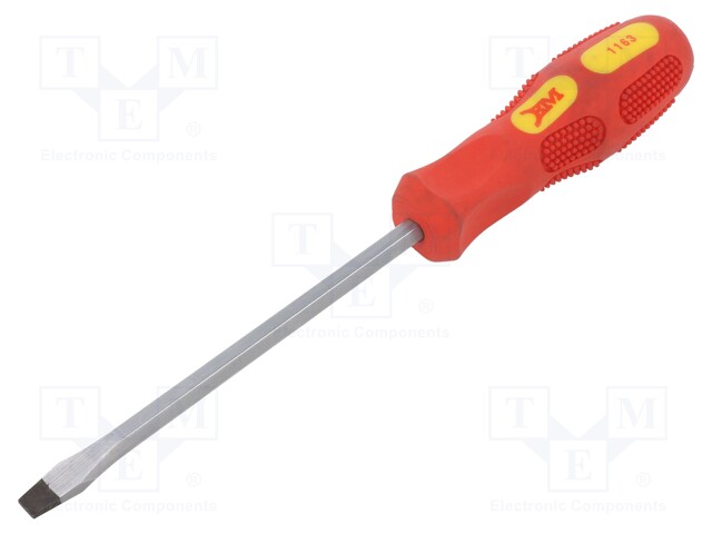 Screwdriver; slot; for impact; SL 8mm; Blade length: 150mm