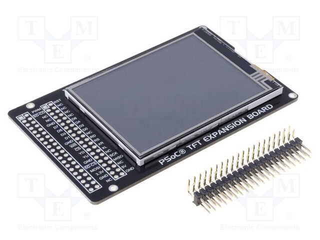 Display; 2x20 pin strips; Features: IL9341 display controller