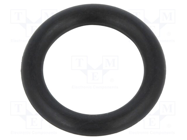 O-ring gasket; NBR; D: 2mm; Øint: 9mm; black; -30÷100°C