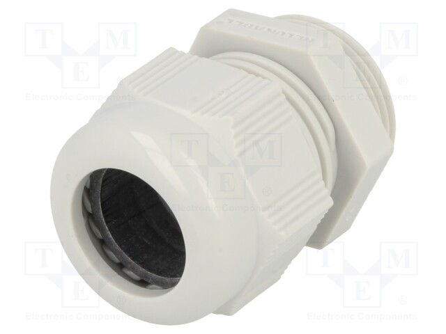 Cable gland; M25; IP68; Mat: polyamide; grey