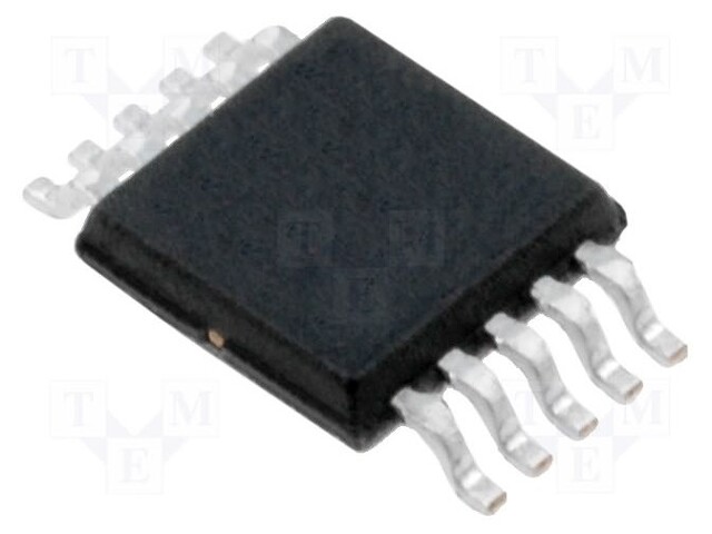 D/A converter; 12bit; Channels: 4; 2.7÷5.5V; MSOP10; -40÷125°C