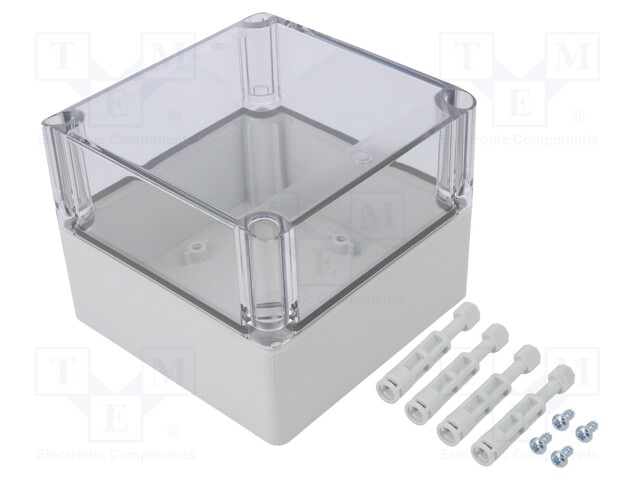 Enclosure: multipurpose; X: 125mm; Y: 125mm; Z: 100mm; MPC; IP66,IP67