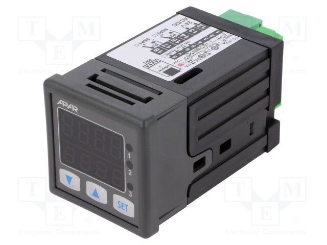 Module: regulator; temperature; SPST-NO; OUT 2: SPST-NO; 0÷10V