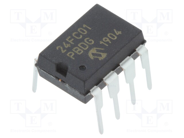 EEPROM memory; I2C; 128x8bit; 1.7÷5.5V; 1MHz; DIP8; serial