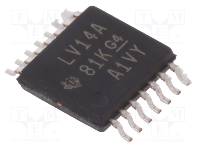 IC: digital; inverter,Schmitt trigger; Channels: 6; IN: 1; SMD