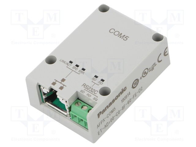 Module: communication; Series: FP-X; Interface: Ethernet,RS232C