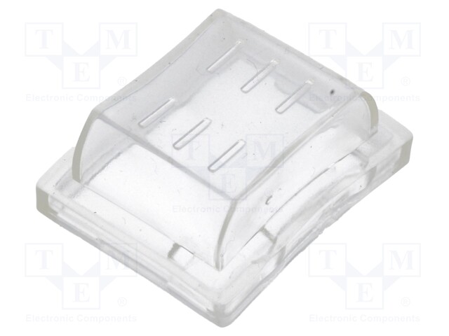 Switch accessories: cover; Body: transparent; -25÷70°C; 31x22.3mm