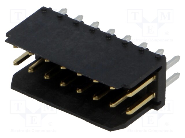 Socket; wire-board; male; DUBOX; 2.54mm; PIN: 16; THT; 3A; Layout: 2x8