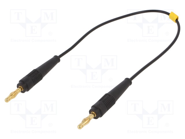 Test lead; 60VDC; 30VAC; 19A; 4mm banana plug-4mm banana plug