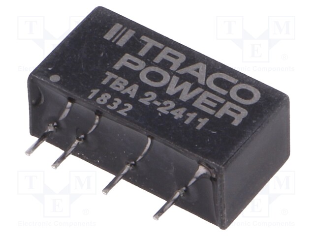 Converter: DC/DC; 2W; Uin: 21.6÷26.4V; Uout: 5VDC; Iout: 400mA; SIP7