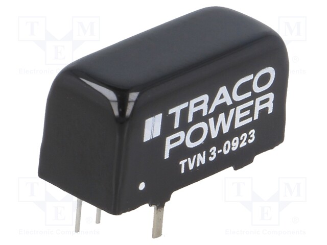 Converter: DC/DC; 3W; Uin: 4.5÷13.2V; Uout: 15VDC; Uout2: -15VDC