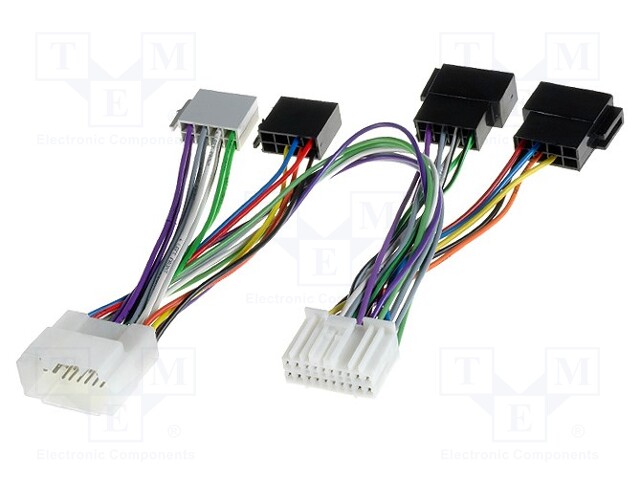 Cable for THB, Parrot hands free kit; Fiat,Honda,Opel,Suzuki