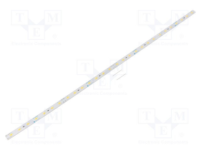 LED strip; 24V; white warm; W: 10mm; L: 480mm; CRImin: 80; 120°; D: 3mm