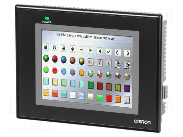 HMI panel; 5.6"; 24VDC; Resolution: 320x234; Series: NB