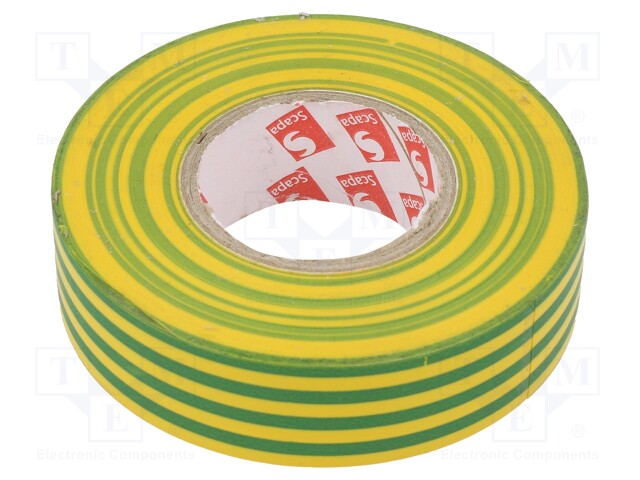 Tape: electrical insulating; W: 19mm; L: 25m; Thk: 0.15mm; rubber