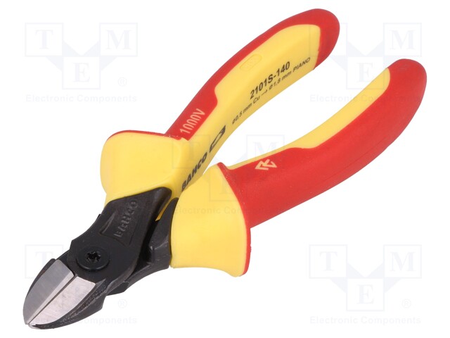 Pliers; side,cutting; 140mm; Conform to: IEC 60900: 2012