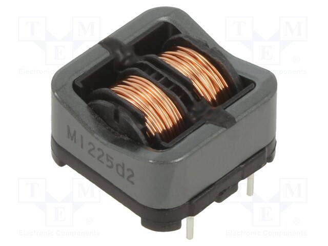 Inductor: wire; THT; 34.5mH; 1.2A; 430mΩ; -25÷120°C; 250VAC