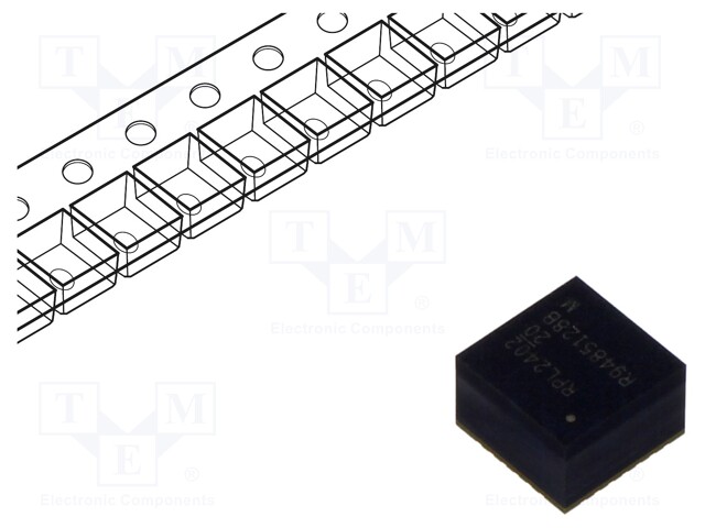 Converter: DC/DC; Uin: 4÷16V; Iout: 20A; LGA-M; 7x7x4.4mm; PCB