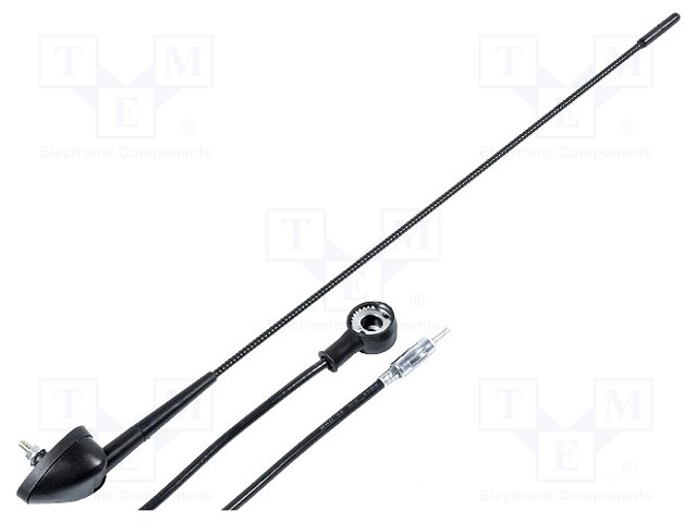 Antenna; car top; AM,FM; universal; 2.3m