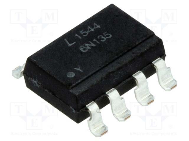 Optocoupler; SMD; Channels: 1; Out: transistor; Uinsul: 5kV; Uce: 20V