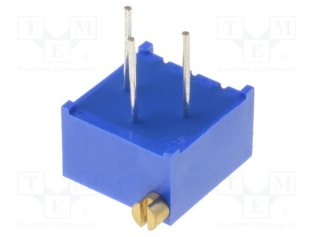 Potentiometer: mounting; multiturn; 5kΩ; 500mW; THT; ±10%; linear