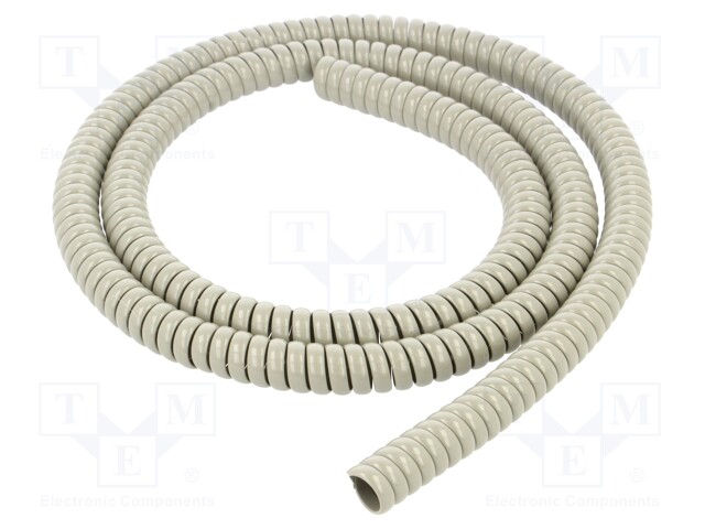 Spiral wrapping; PVC; grey; -30÷60°C; SP; Features: flexible