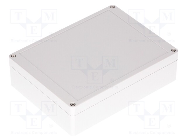 Enclosure: multipurpose; X: 150mm; Y: 200mm; Z: 55mm; polycarbonate