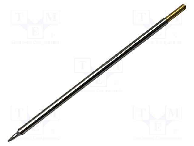 Tip; chisel,elongated; 1.4mm; 413°C; for soldering station