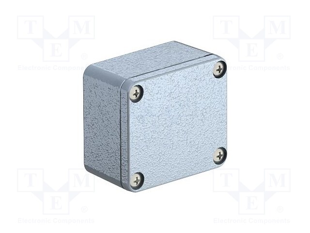 Enclosure: multipurpose; X: 58mm; Y: 64mm; Z: 36mm; Mx; aluminium