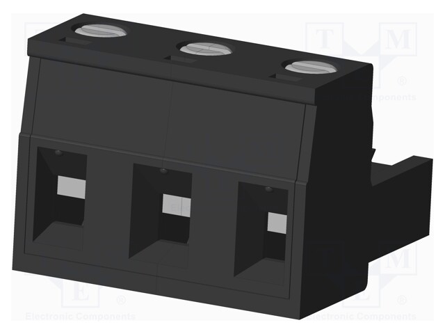 Connector: pluggable terminal block; plug; female; straight; 300V