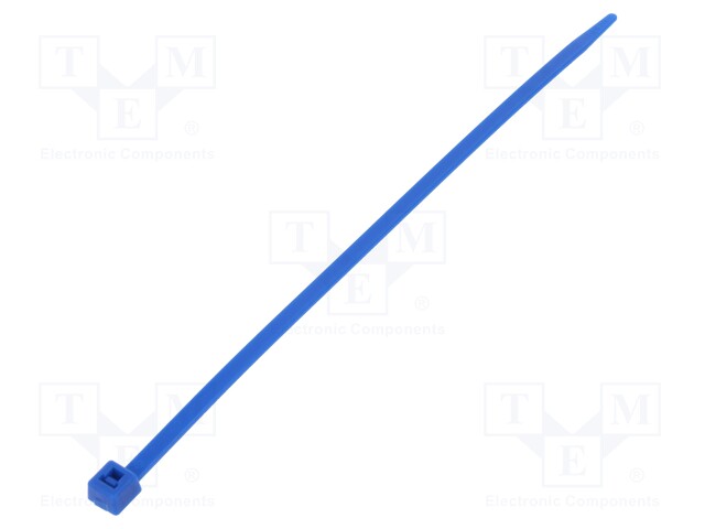 Cable tie; L: 201mm; W: 4.7mm; E/TFE; 222.3N; blue; Ømax: 50mm