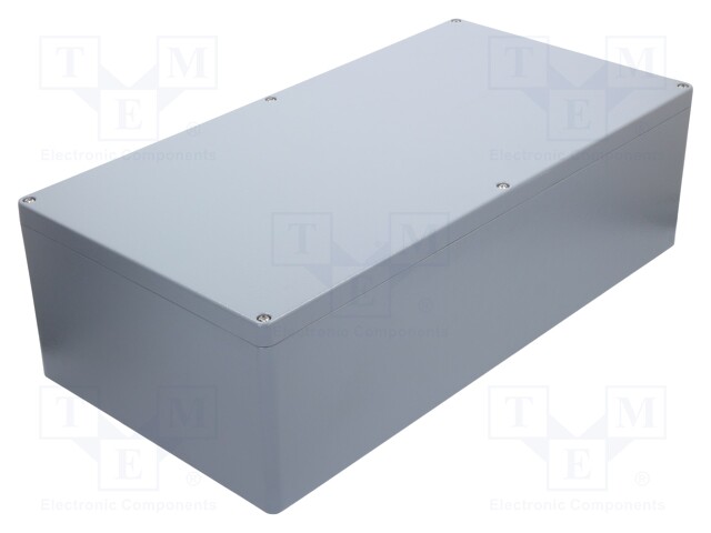 Enclosure: multipurpose; X: 310mm; Y: 600mm; Z: 180mm; ALN; aluminium