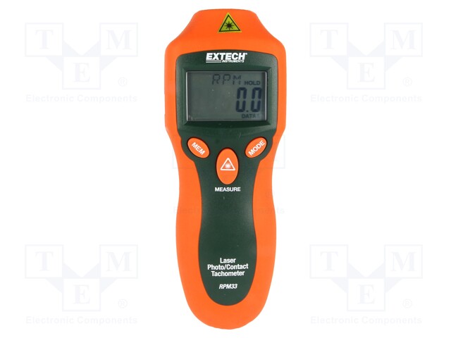 Tachometer; LCD 5 digits; Meas.accur: ±(0,05% + 1 digit); 151g